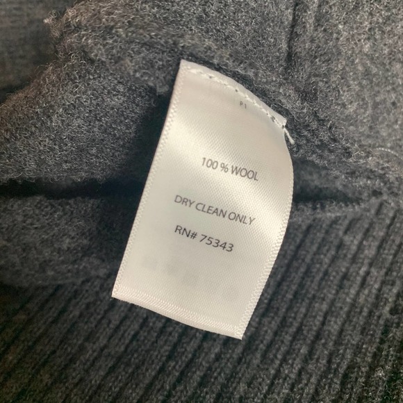 The Savile Row Co. Gray Wool Moto Jacket Size M - Picture 11 of 12